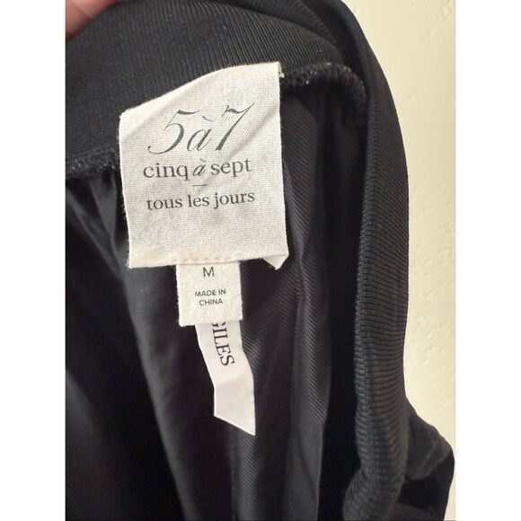 Cinq a Sept Giles Satin Jogger Pants - Picture 7 of 9